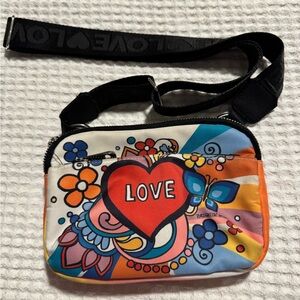 Brighton Multicolor Love Crossbody Bag